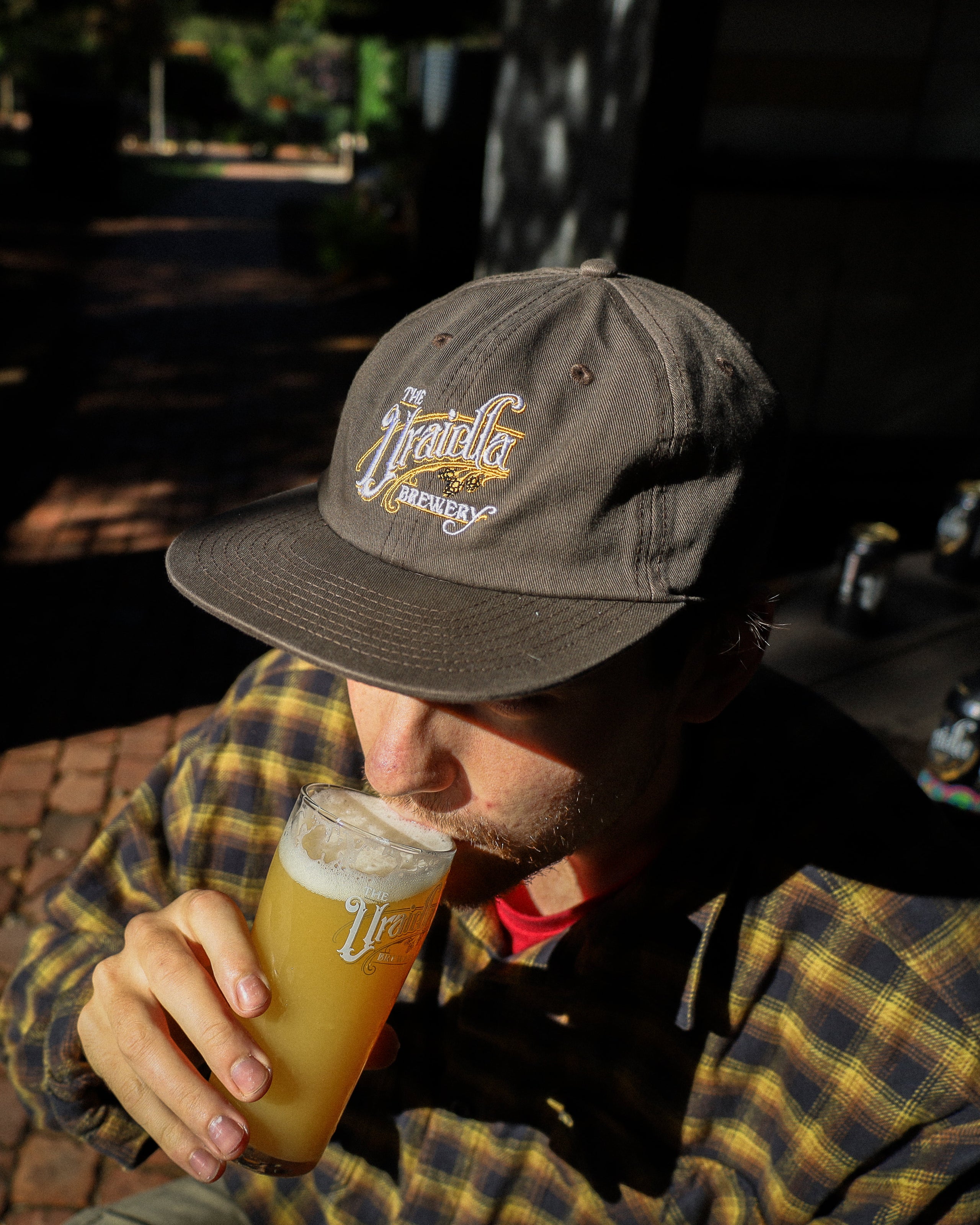 Flat cap brewery outlet